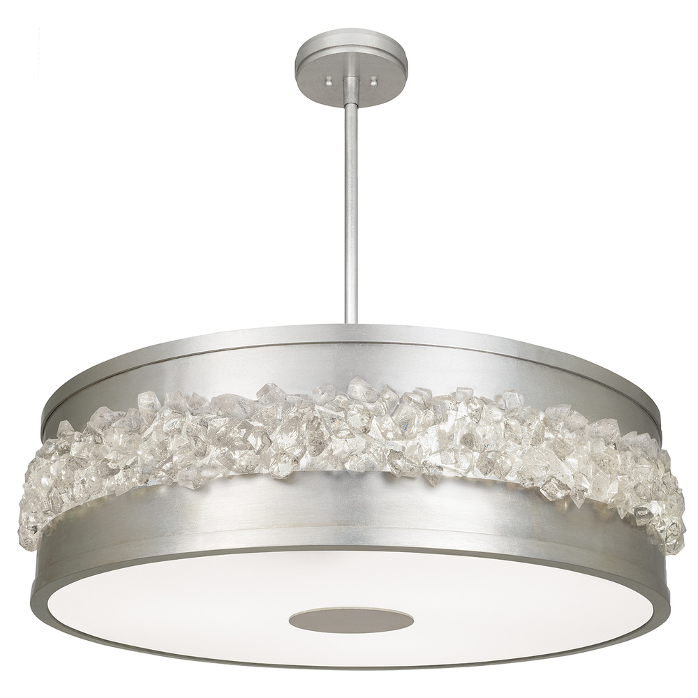 Arctic Halo 32"W Round Pendant