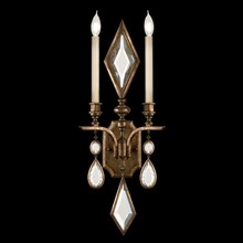 Fine Art Handcrafted Lighting 718150-3ST - Encased Gems 29"H Sconce